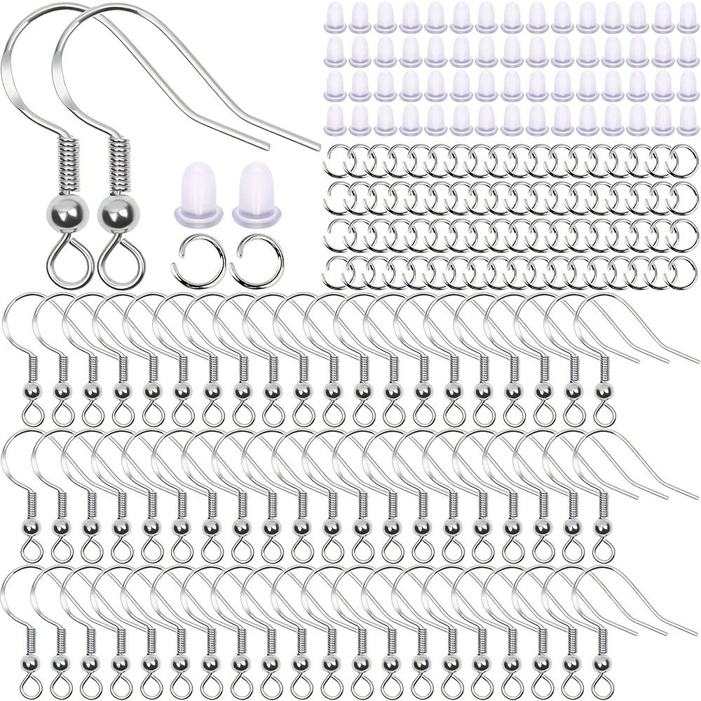 600pcs Hypoallergenic Earring Hooks Kit